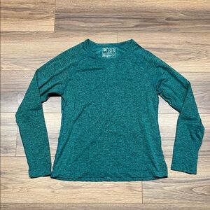 Figs Teal Long Sleeve Women's Top
